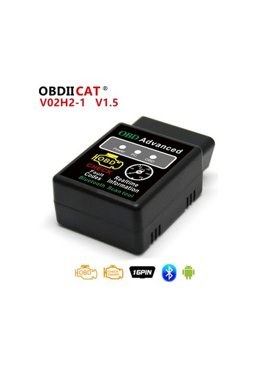 Normal Çip-yeni Mını Elm327 V1.5 Bluetooth Pıc18f25k80 Çip Mini Elm 327 Bluetooth V1.5 Obd2 Kablosuz Araç Teşhis Tarayıcı