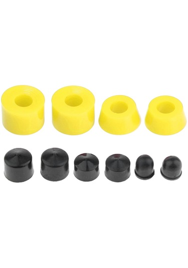 Homyl Açık Için Kaykay Kamyon Burç Kiti Amortisörler Sarı Sarı Çok Renkli