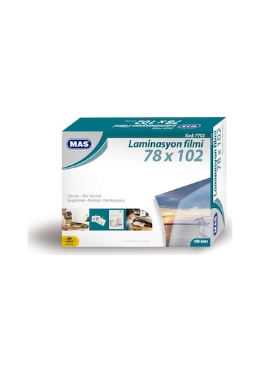 Mas 7703 78X102 Laminasyon Kaplama 125Mic.