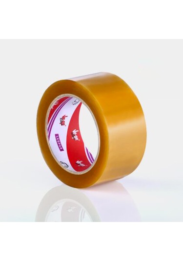 Vege Leopar 45x100 Şeffaf Koli Bandı Koli Bant 48'adet 2 Koli 9