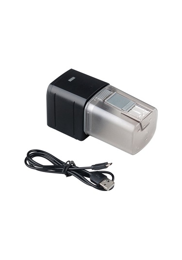 Vkemall Akvaryum Otomatik Yemleyici - Wifi İle Uzaktan Kontrol, Zaman Ayarı Ve Geri Sayım Özelliği, Farklı Yem Tipleri İçin Uyumlu