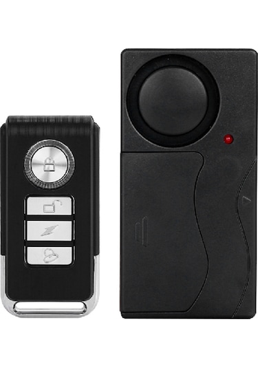 Mufunye 110db Bisiklet Alarmı Kablosuz Titreşim Hareket Sensörü Motosiklet Bisiklet Güvenlik Sensörleri Uzaktan Kumandalı Bisiklet Alarmı