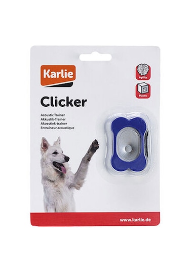 Karlie Akustik Clicker Köpek Eğitimi Aparatı 5 x 3 x 1.5 CM