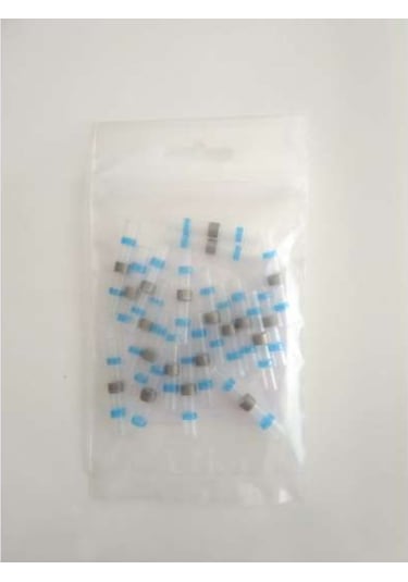 Asafe Isı Büzüşmeli,Kendinden Lehimli,Izole Konnektör 2,5Mm(20Li)