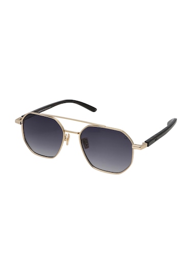 Quantum Q242.c1 53 Polarize Unisex Güneş Gözlüğü Altın