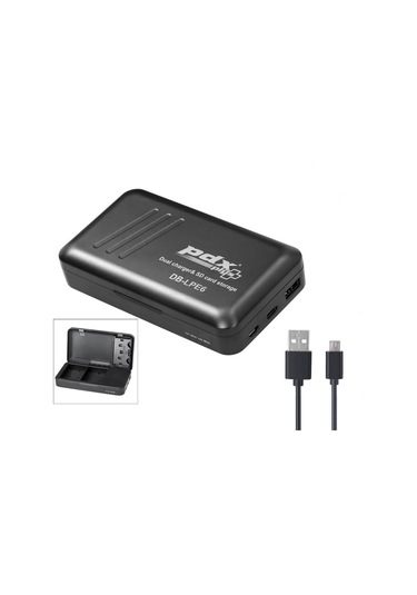 Lp-e6 Ikili Şarjı Ve 4 Adet Sd Kart Kutusu