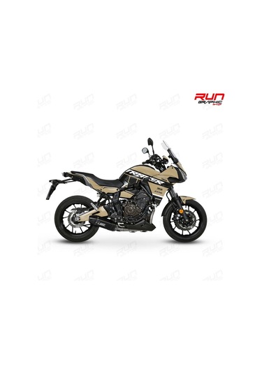 Yamaha Tracer 700 Wrıtıng Graphic Kit Sticker Set Bej
