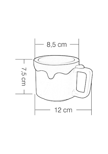 Paint Mug 4'lü Kupa