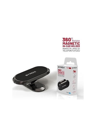 Syrox Ph36 Araç İçi Manyetik Telefon Tutucu