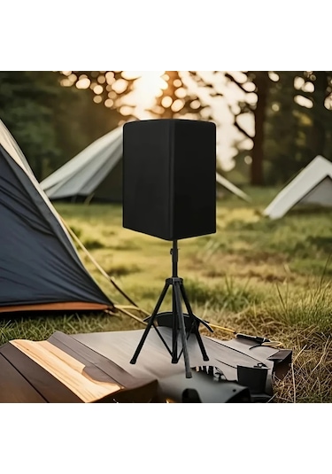 Willowhaven Kablosuz Hoparlör Kılıfı Dayanıklı Siyah Oxford Kumaş Çanta Tip A Taşınabilir İç Mekan Dış Mekan