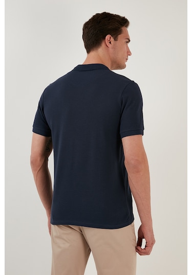 Buratti Pamuklu Regular Fit Düğmeli Polo Yaka 5'Li Paket Erkek T Shirt 5902127S5 Antrasit-Haki-Indigo-Yeşil-Pudra