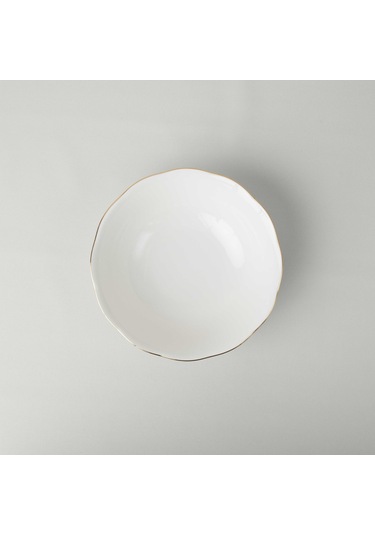 Linens Elegant Porselen Kase 23 Cm Gold Gold