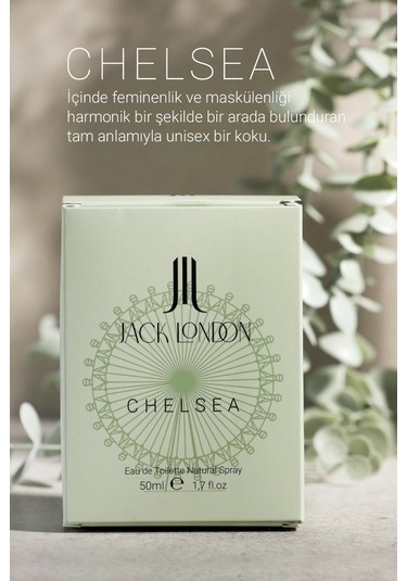 Jack London Chelsea Unisex Parfüm EDT 50 ML