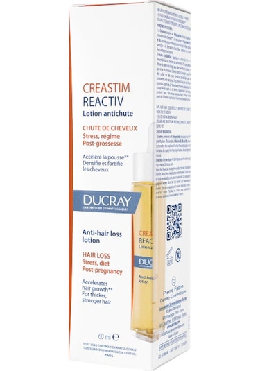 Ducray Creastim Reactiv Saç Dökülmesine Karşı Losyon 60 ML