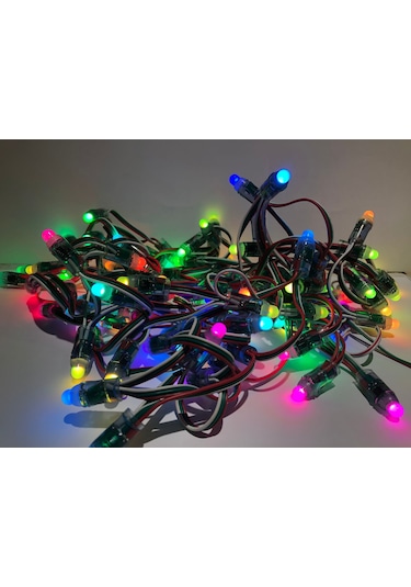 Sakin Enerji WS2812B Çok Renkli Argb Piksel Led Bonc