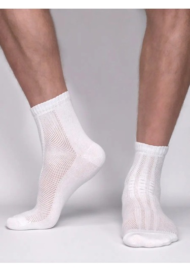 Rocksocks 6 Çift Düz Renkli Çorap Seti 157913565 Beyaz