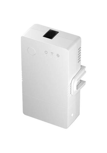 Sonoff Thr320 Beyaz Akıllı Isı-nem Sensörlü Anahtar 20a Maksimum Güç - Ewelink Uygulaması İle Kontrol