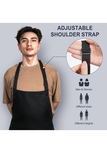 Erkek Şef Önlüğü Ve Kadın Garson Önlüğü 3 Cepli, Mutfak C , Diğer