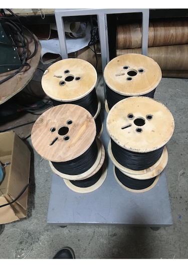 Galipoglu Pvc/PP Kaplı İnce Kablo Bağlama Teli 10 Cm'lik, Siyah 500 Gram/Adet