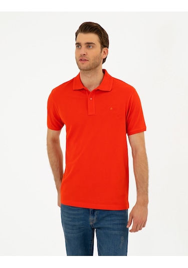 Pierre Cardin Erkek Kırmızı Tişört Basic 50280754-vr030 Kırmızı