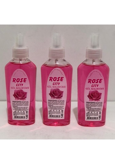 Rosecity Sprey Gül Kolonyası 3 x 140 ML