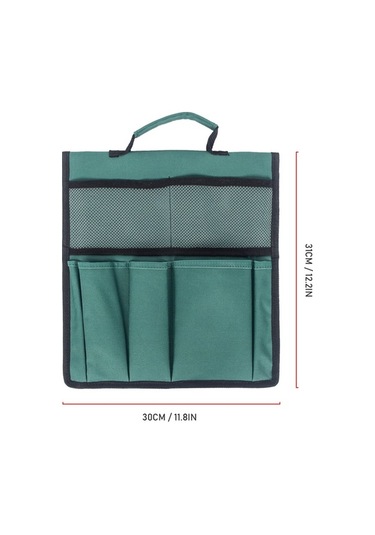 Pazly Bahçe Alet Çantası Taşınabilir Büyük Kapasiteli Pratik Bahçecilik Poşeti Alet Kutusu