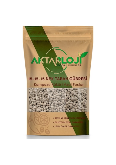 2 Kg Npk Gübresi 15-15-15 Kompoze Taban Gübresi 1. Kalite 2 KG