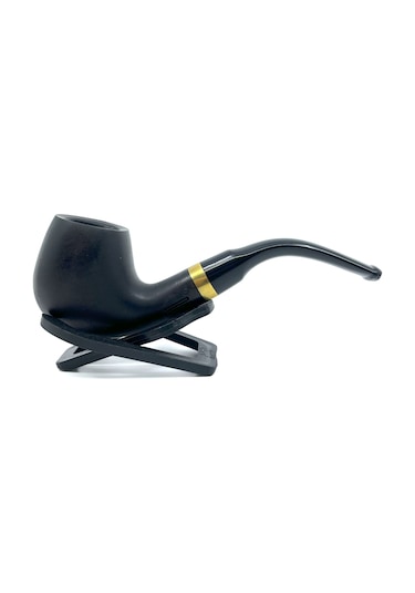 Pipsan Bent Apple 9 Mm Filtreli Pipo - Siyah 2400