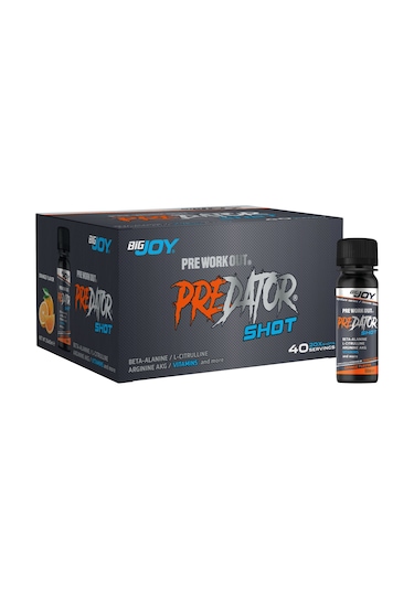 Bigjoy Sports Predator Shot Portakal 20X60Ml