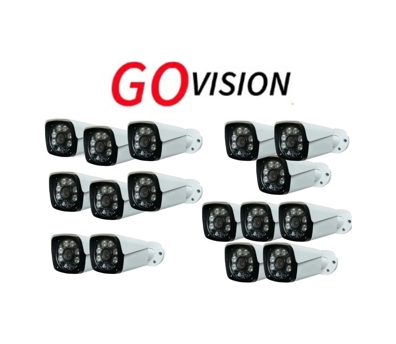 16 Adet 5mp 3.6mm Ahd Bullet Kamera