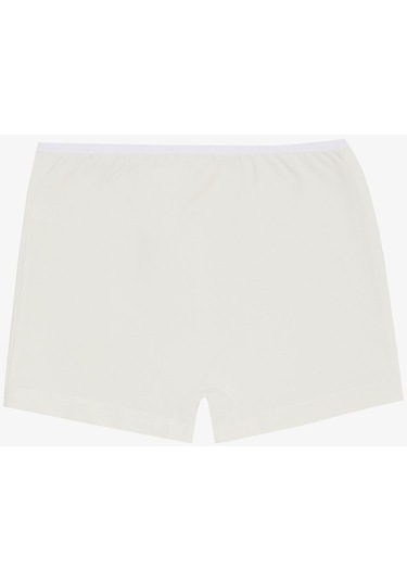 Breeze Kız Çocuk Boxer Sevimli Kedicik Baskılı 5-11 Yaş, Ekru-ekru Ekru