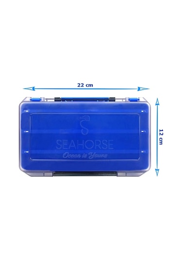 Lure Box Anti Uv 21cm Çift Taraflı Balıkçı Kutusu