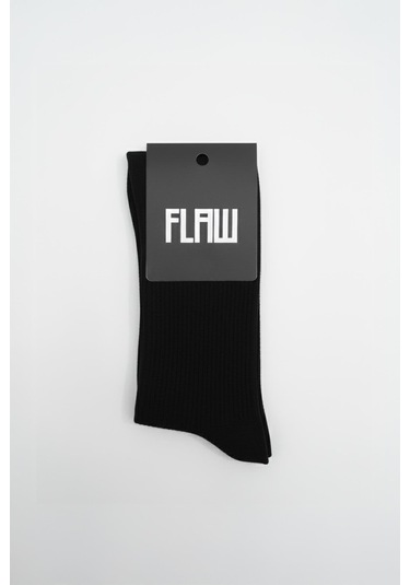 Flaw Basic Uzun Çorap Siyah-28259 Siyah