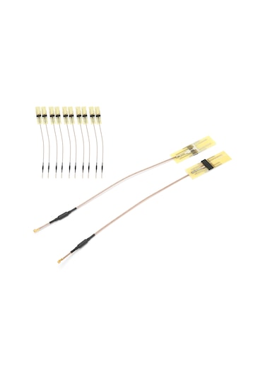 Yaleker 10 Adet 2.4g/5g Ipx Anten, Mini Pcı-e Wifi Bluetooth Dahili Anten, 17cm Uzunluk, Basit Kurulum, Plug & Play, Kaliteli Performans