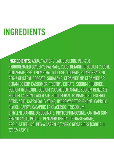 Cerave Nemlendirici Köpüren Yüz Temizleyici Yağ 355 ML