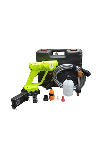 Klima Temizlik Pompası Taşınabilir 21v Şarjlı 1500 Mah Çantalı