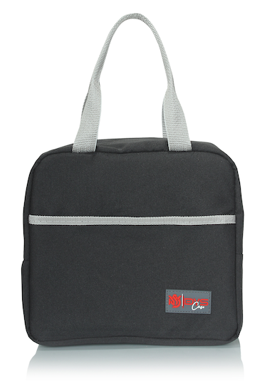 2'li Set Yemek Taşıma Çantası Sıcak Ve Soğuk Termal Termos Mama T Siyah