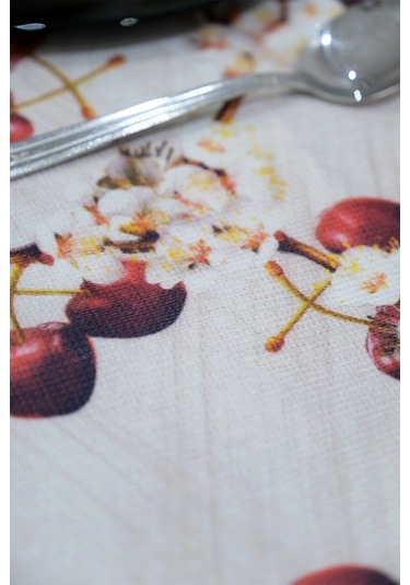 Sufre Sıvı Geçirmez Masa Örtüsü Sofra Bezi Sofra Örtüsü Piknik Örtüsü Kiraz