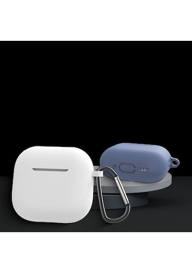 Noktaks -  Uyumlu  Airpods 4. Nesil - Kılıf Standart Silikon Kılıf - Açık Yeşil T34261 Açık Yeşil