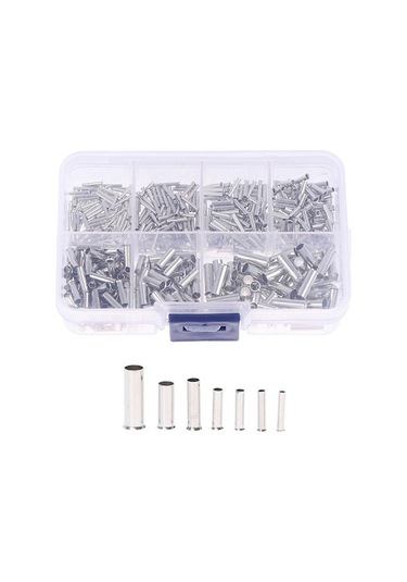 Novahub 600 Adet 0.5-6.0mm2 Ayakkabı Yüksük Tel Ucu Kablo Sıkma Terminalleri