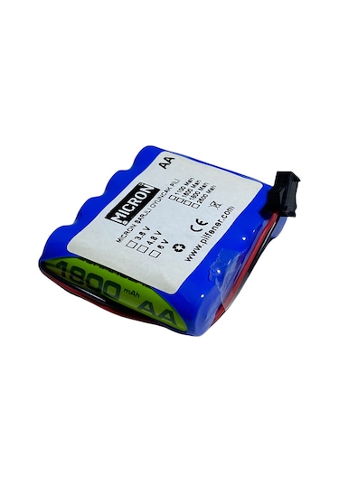 Micron 4.8v 1800mah Aa Uzaktan Kumandalı Şarjlı Araba Pili (Batarya)