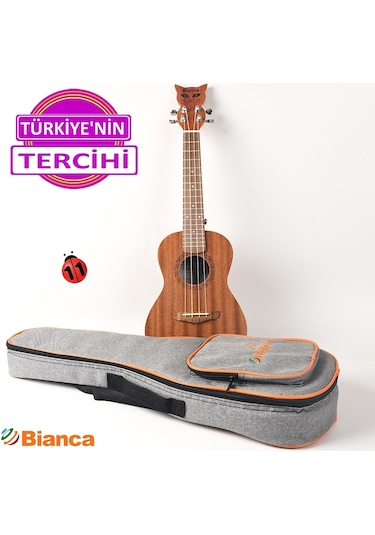 Bianca Simba24 Concert Ukulele - Soft Case