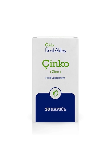 Dr. Ümit Aktaş Çinko Takviyesi 30 Kapsül