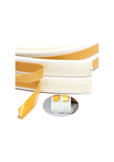 Orient Kapı Pencere Fitili Izolasyon Bandı Beyaz 2X3 6 Mt