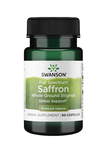 Swanson Full Saffron Safran Whole Ground Stigmas Mood Support