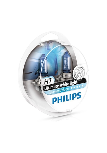 Philips Diamond Vision Beyaz H1-H3-H4-Hb3-Hb4-H7-H11 118465149