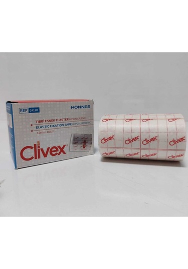 Clivex Fix Tıbbi Esnek Flaster 10 CM x 10 M