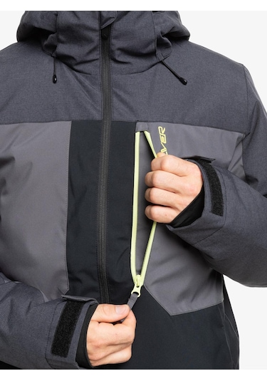 Quiksilver Dawson Erkek Kayak/snowboard Mont-eqytj03451 Kvj0-true Black Siyah