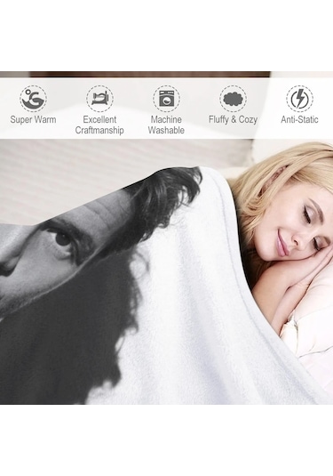 Pedro Pascal 3d Baskılı Yumuşak Peluş Battaniye M