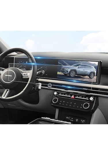 Hyundai Tucson 2025 Büyük Bilgi Ekranı 9h Nano Ekran Koruyucu